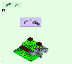 LEGO 21159 instructions page 34 – build guide