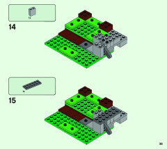 LEGO 21159 instructions page 35 – build guide