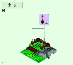 LEGO 21159 instructions page 36 – build guide