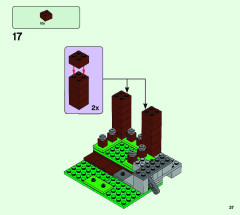 LEGO 21159 instructions page 37 – build guide