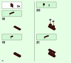 LEGO 21159 instructions page 38 – build guide