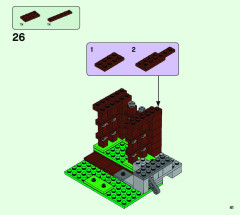 LEGO 21159 instructions page 41 – build guide