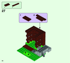 LEGO 21159 instructions page 42 – build guide