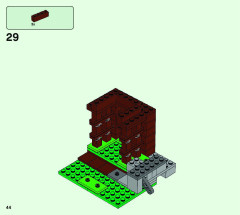 LEGO 21159 instructions page 44 – build guide