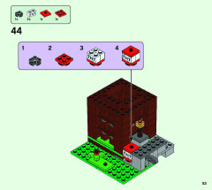 LEGO 21159 instructions page 53 – build guide