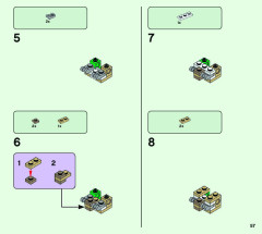 LEGO 21159 instructions page 57 – build guide