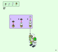 LEGO 21159 instructions page 61 – build guide