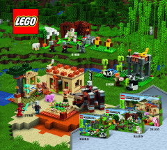 LEGO 21159 instructions page 65 – build guide