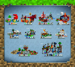 LEGO 21159 instructions page 66 – build guide