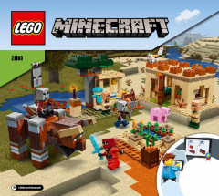 LEGO 21160 instructions page 1 – build guide