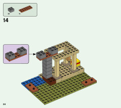 LEGO 21160 instructions page 24 – build guide