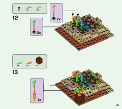LEGO 21160 instructions page 35 – build guide
