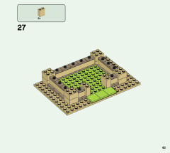 LEGO 21160 instructions page 43 – build guide