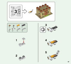 LEGO 21160 instructions page 47 – build guide