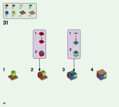 LEGO 21160 instructions page 48 – build guide