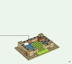 LEGO 21160 instructions page 49 – build guide