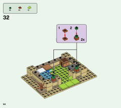 LEGO 21160 instructions page 50 – build guide