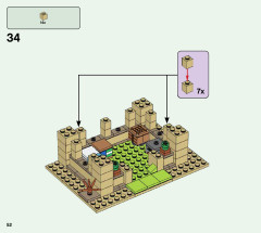 LEGO 21160 instructions page 52 – build guide
