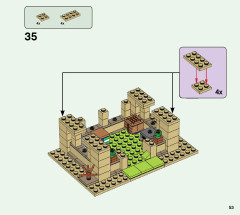 LEGO 21160 instructions page 53 – build guide
