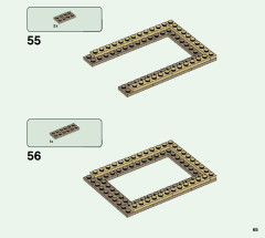 LEGO 21160 instructions page 65 – build guide