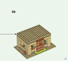 LEGO 21160 instructions page 67 – build guide