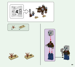 LEGO 21160 instructions page 69 – build guide