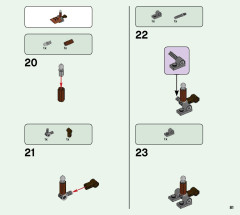 LEGO 21160 instructions page 81 – build guide