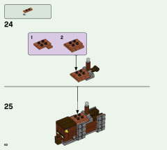 LEGO 21160 instructions page 82 – build guide