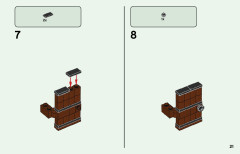 LEGO 21161 instructions page 21 – build guide