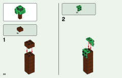 LEGO 21161 instructions page 22 – build guide