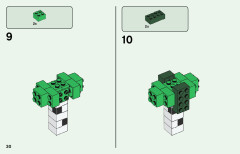 LEGO 21161 instructions page 30 – build guide