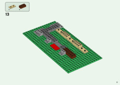 LEGO 21161 instructions page 11 – build guide