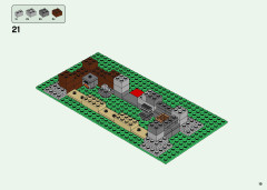 LEGO 21161 instructions page 19 – build guide