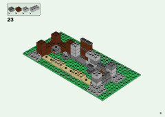 LEGO 21161 instructions page 21 – build guide