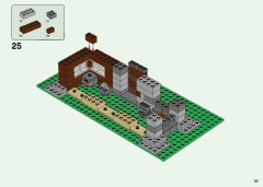 LEGO 21161 instructions page 23 – build guide