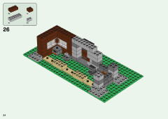 LEGO 21161 instructions page 24 – build guide