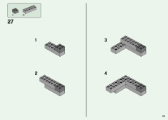 LEGO 21161 instructions page 25 – build guide