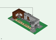 LEGO 21161 instructions page 26 – build guide