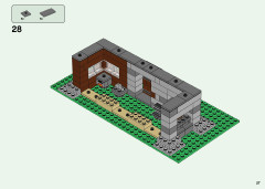 LEGO 21161 instructions page 27 – build guide