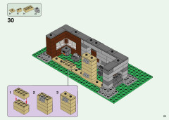 LEGO 21161 instructions page 29 – build guide