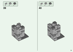 LEGO 21161 instructions page 35 – build guide
