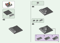 LEGO 21161 instructions page 37 – build guide