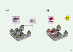 LEGO 21161 instructions page 39 – build guide
