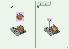 LEGO 21161 instructions page 43 – build guide