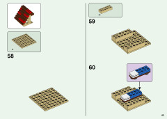 LEGO 21161 instructions page 45 – build guide