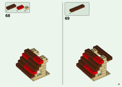 LEGO 21161 instructions page 49 – build guide