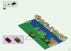 LEGO 21161 instructions page 65 – build guide