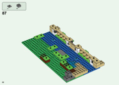 LEGO 21161 instructions page 66 – build guide