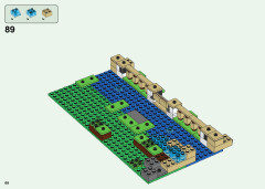 LEGO 21161 instructions page 68 – build guide