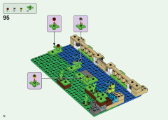 LEGO 21161 instructions page 74 – build guide